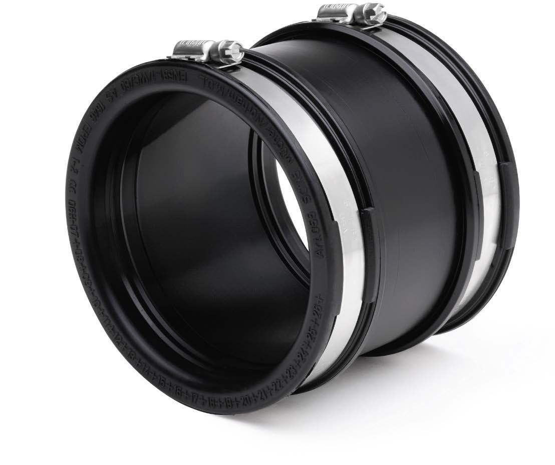 40 Mm Gerader Rohrverbinder Aus Polypropylen – 4 Stück – Mit Dichtung Für Abflussrohre – Badewanne, Waschbecken, Dusche