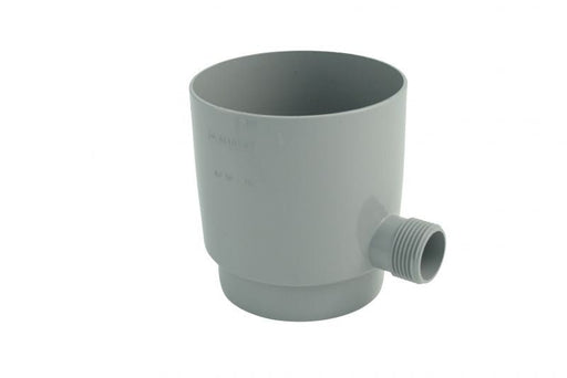 Coude 45° Pour Gouttière Marley Miniline RMA2 75 Mm – Demi-rond, Marron