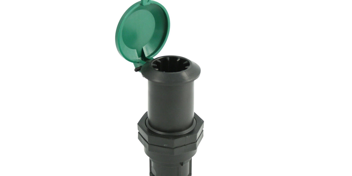 Water socket with water stop — Marley Deutschland GmbH